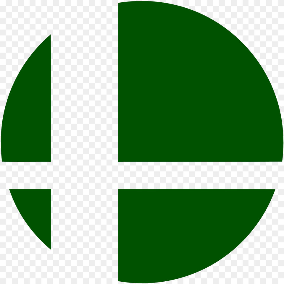 Super Smash Bros Icon, Green, Cross, Symbol Free Png Download