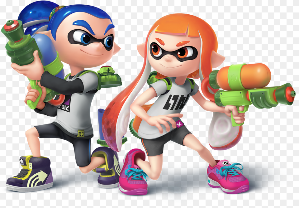 Super Smash Bros Inklings Super Smash Bros, Clothing, Footwear, Shoe, Baby Free Transparent Png