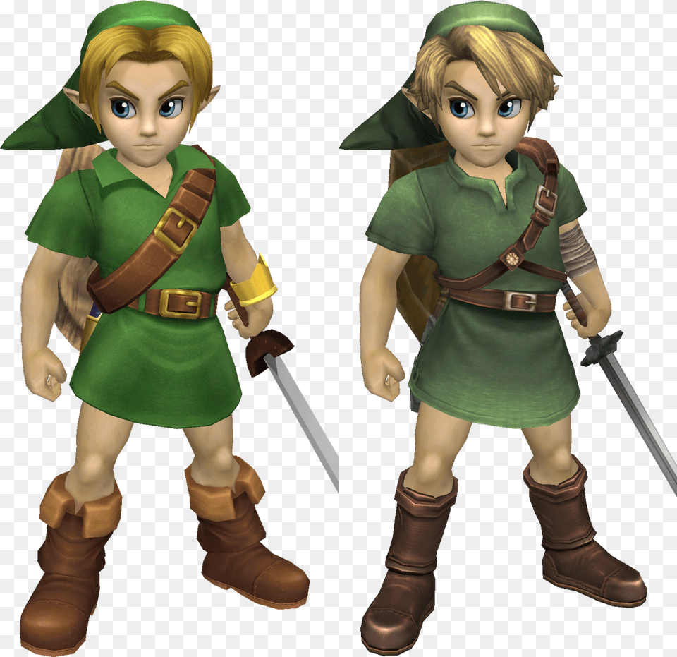 Super Smash Bros Legacy Xp Young Link Young Link Super Smash Bros Brawl, Clothing, Costume, Person, Baby Free Transparent Png