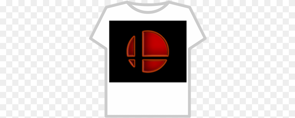 Super Smash Bros Logo My Fav Game Roblox Super Smash Bros Symbol, Clothing, T-shirt, Shirt Free Png