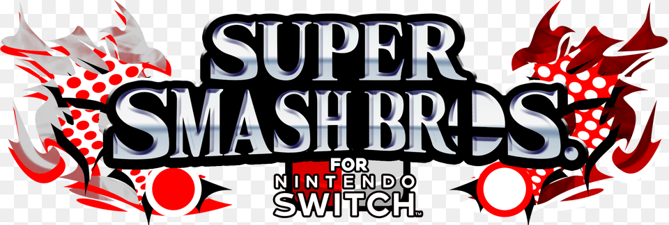 Super Smash Bros Logo Smash Bros Switch Logo, Art, Graphics, Text, Dynamite Png Image