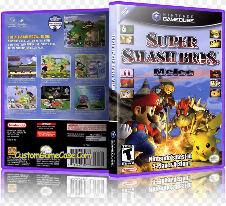 Super Smash Bros Melee Front Cover Case Super Smash Bros Melee Xbox, Baby, Person, Face, Head Png Image