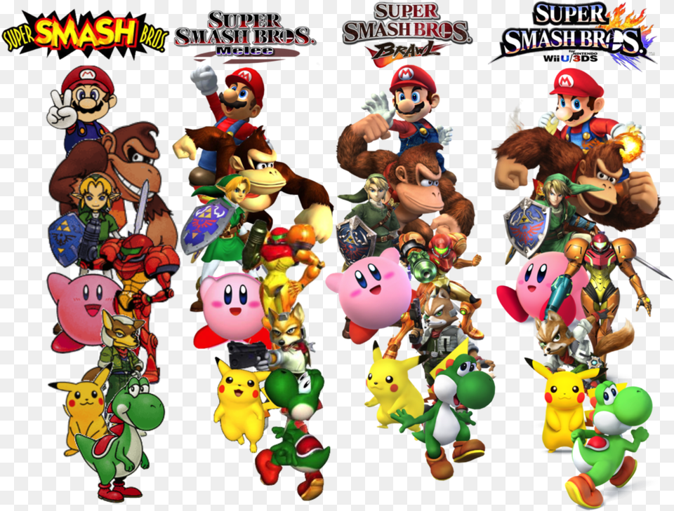Super Smash Bros Melee Logo, Adult, Person, Woman, Female Free Png