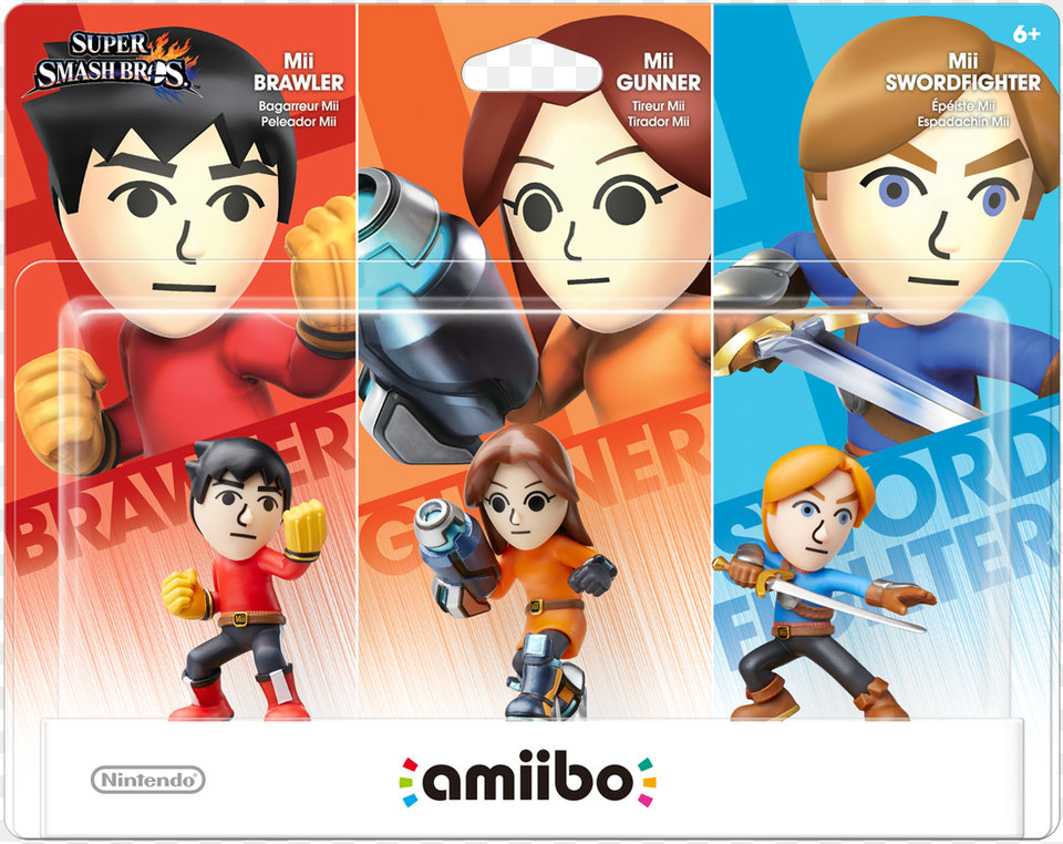 Super Smash Bros Mii Amiibos, Book, Comics, Publication, Baby Free Transparent Png