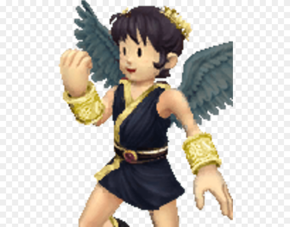 Super Smash Bros Pit Alternate Costumes, Baby, Person, Angel, Accessories Free Png Download