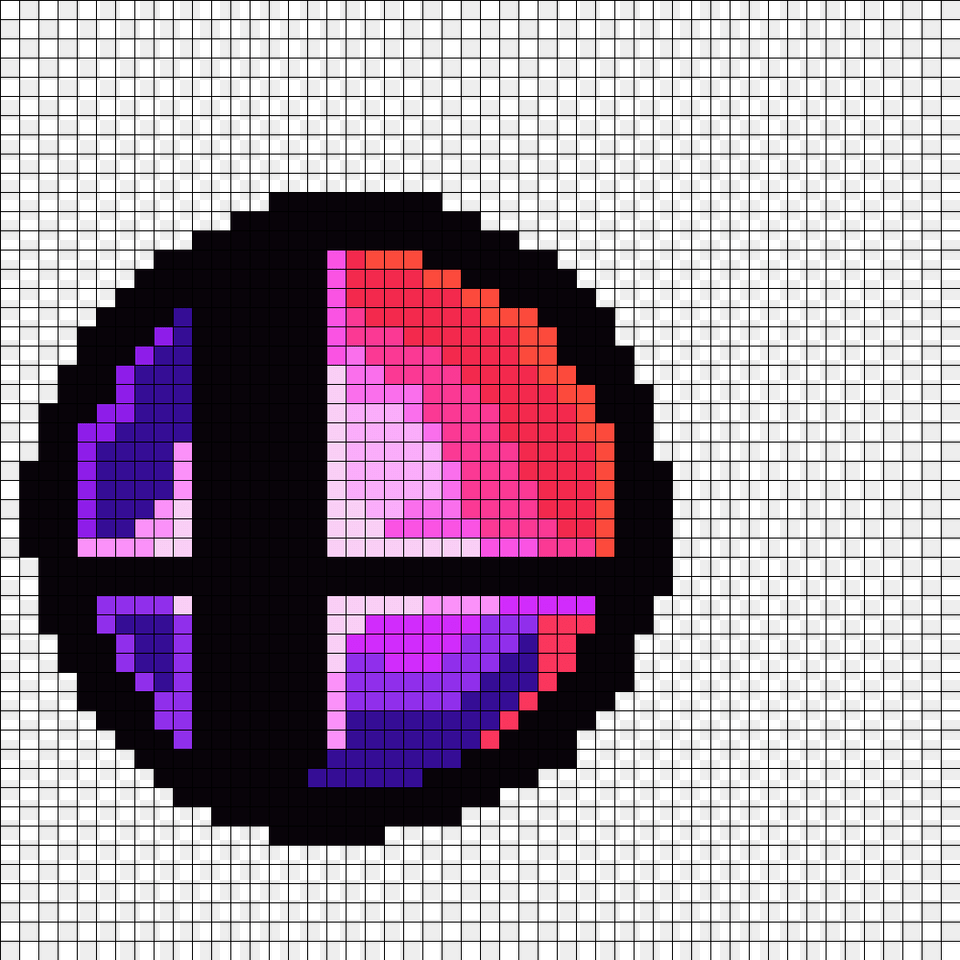 Super Smash Bros Smash Ball By Philophobicatheart On Pixel Art Super Smash Bros, Purple, Sphere, Astronomy, Face Png