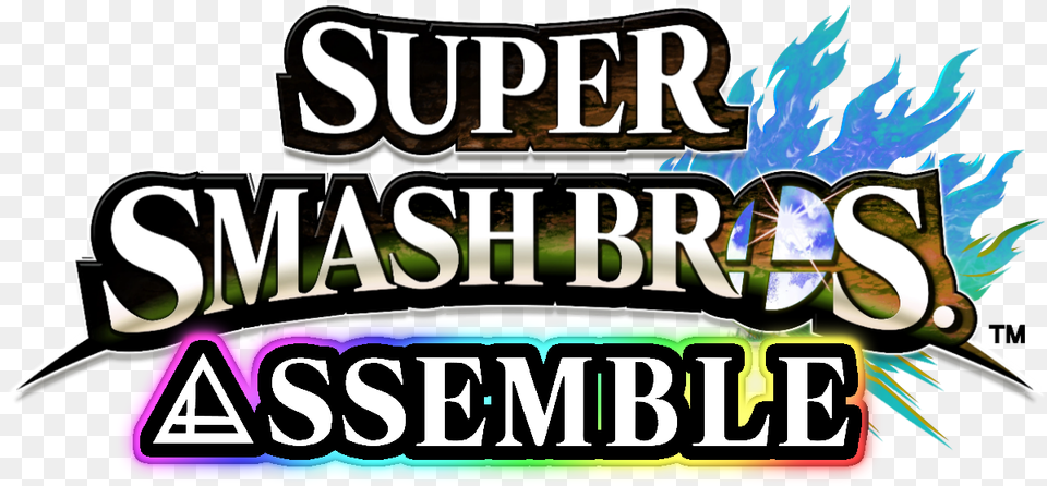 Super Smash Bros Super Smash Bros 4 Title Free Png Download