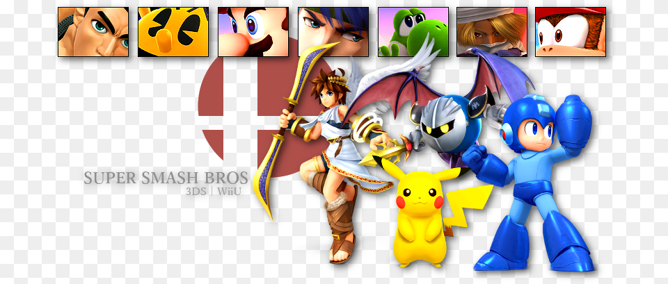 Super Smash Bros Super Smash Bros For Nintendo 3ds And Wii U, Publication, Book, Comics, Adult Free Png Download