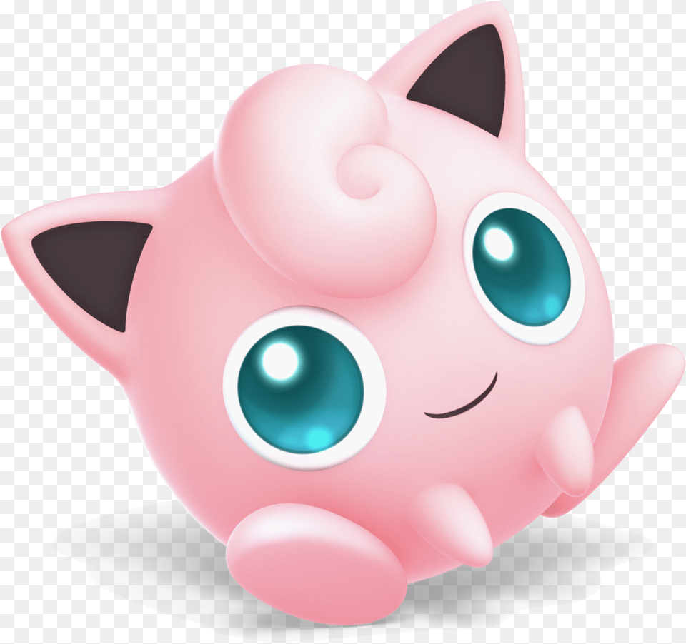 Super Smash Bros Super Smash Bros Ultimate Jigglypuff, Piggy Bank Free Png