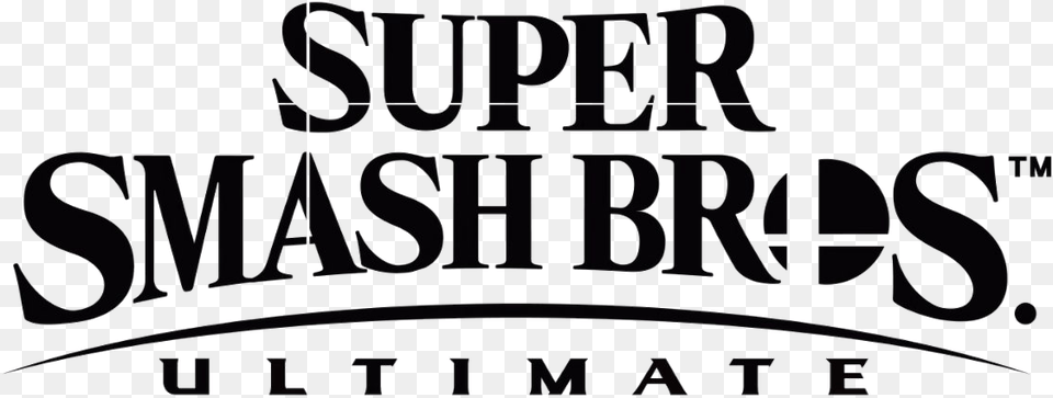 Super Smash Bros Super Smash Bros Ultimate Logo, Text, Blackboard Free Transparent Png