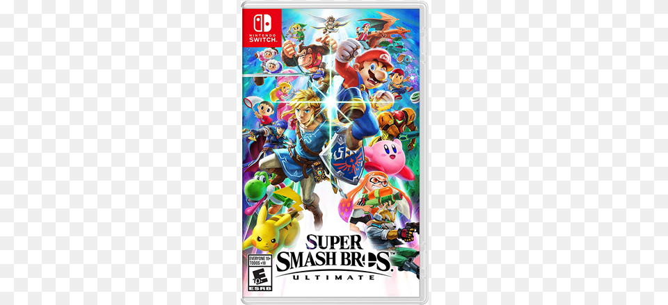 Super Smash Bros Super Smash Bros Ultimate Nintendo Switch, Advertisement, Book, Comics, Publication Free Png Download