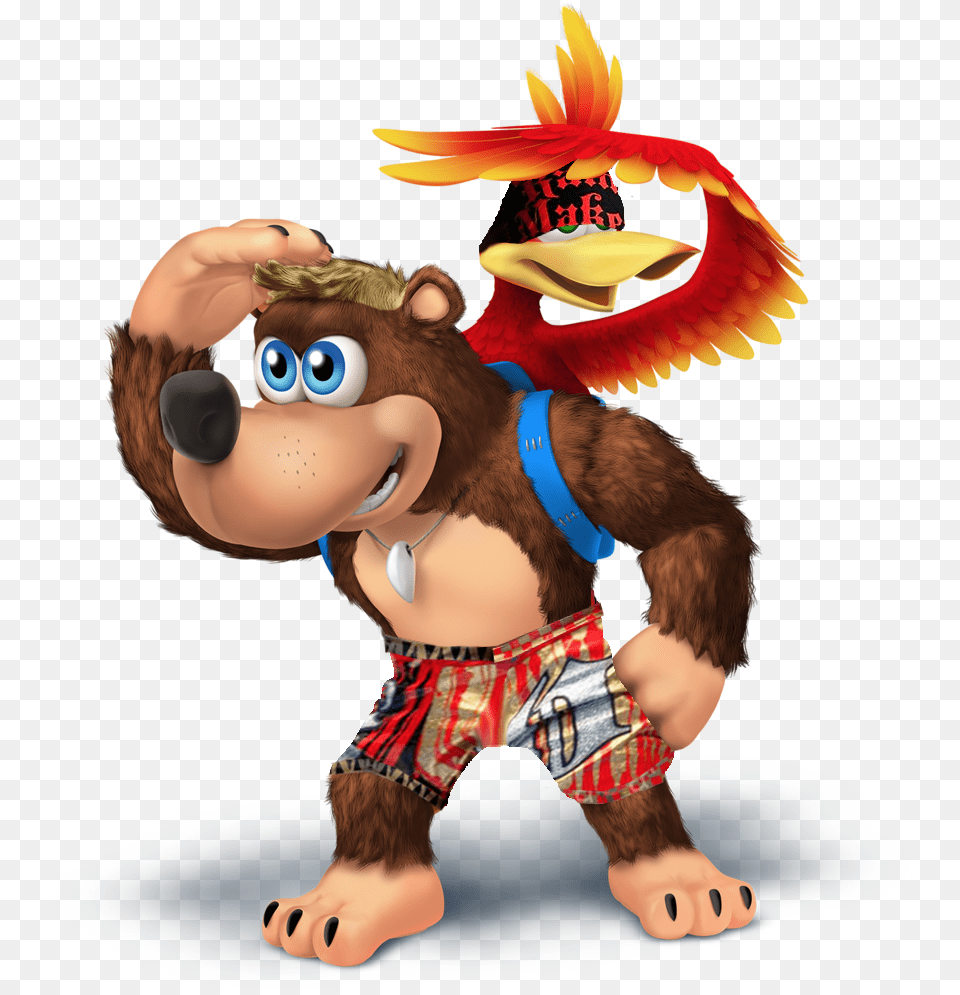 Super Smash Bros Ultimate Banjo Kazooie, Toy Free Transparent Png