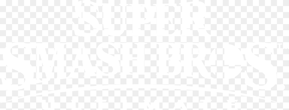 Super Smash Bros Ultimate Logo White Transparent, Cutlery Png Image