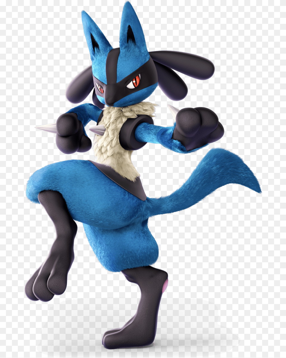 Super Smash Bros Ultimate Lucario, Toy, Mascot Free Transparent Png