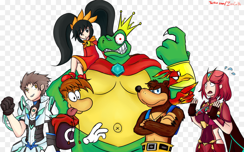 Super Smash Bros Ultimate Rayman Png Image