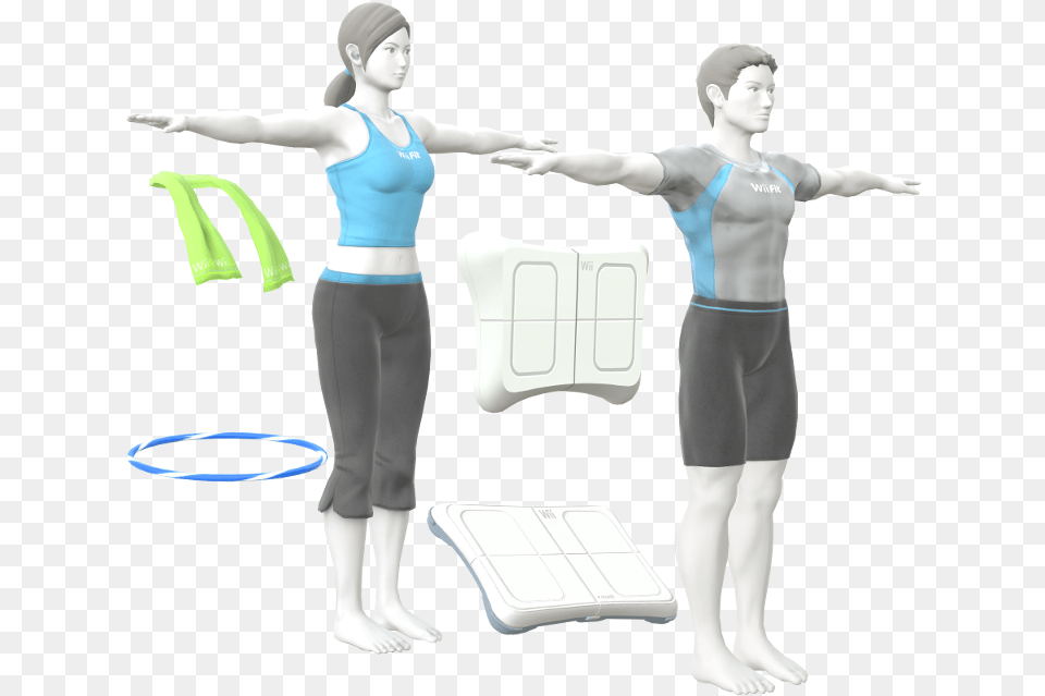 Super Smash Bros Ultimate Wii Fit Trainer, Adult, Person, Woman, Female Png