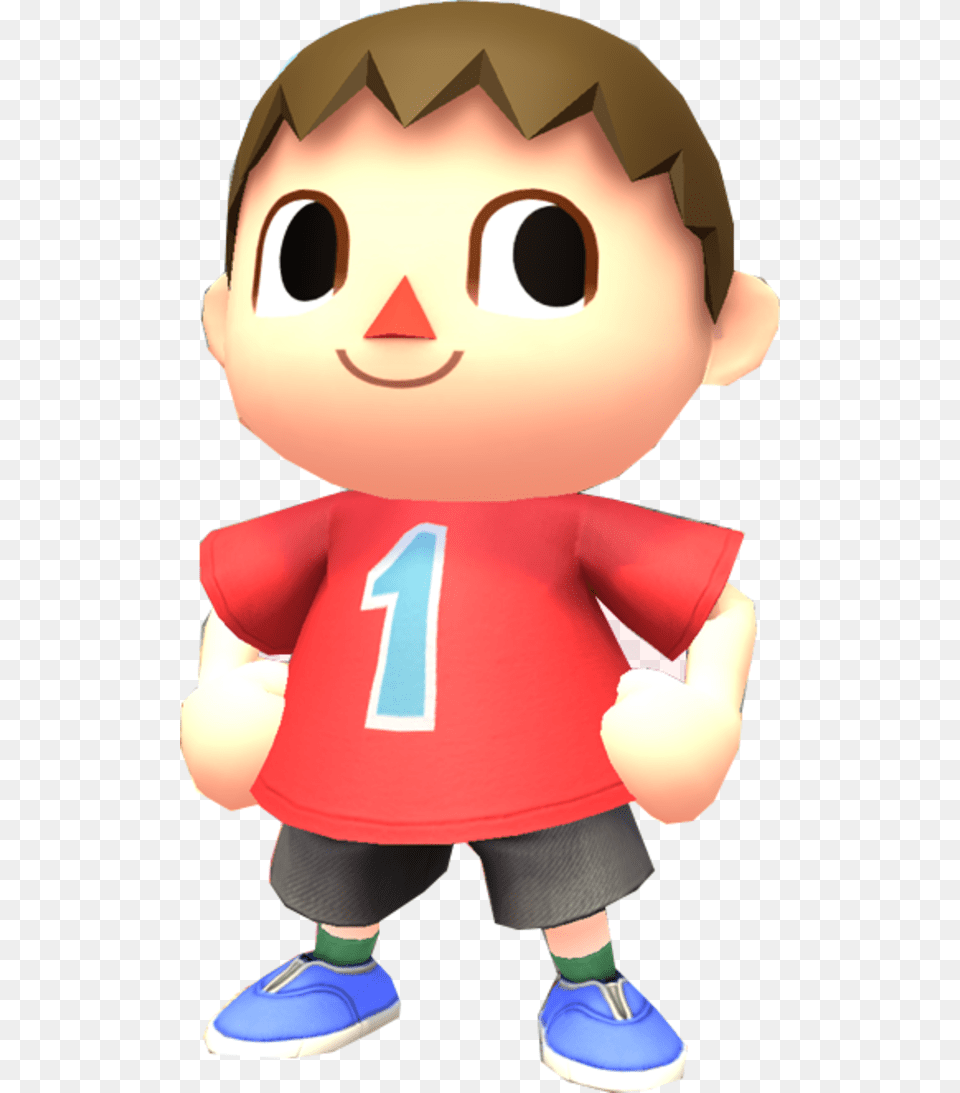 Super Smash Bros Villager Animal Crossing, Toy, Clothing, Footwear, Shoe Png Image