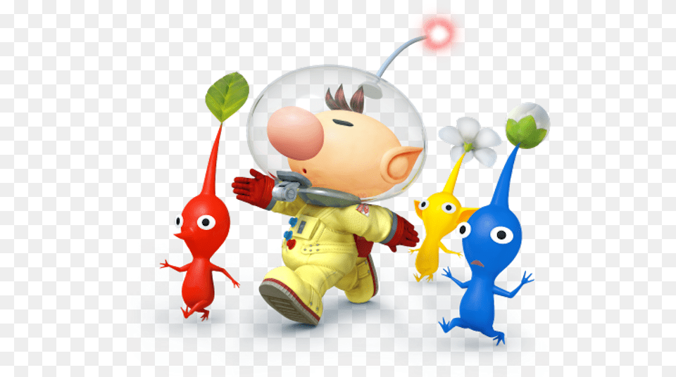 Super Smash Bros Wii U And 3ds Captain Olimar Amp Pikmin, Balloon, Baby, Person, Toy Png
