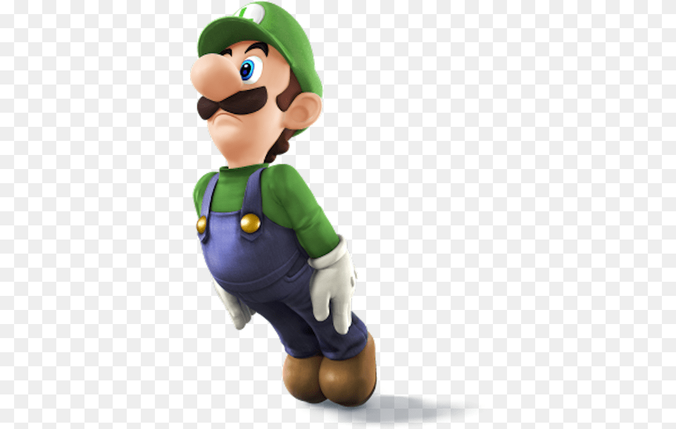 Super Smash Bros Wii U And 3ds Luigi Artwork Luigi Victory Pose Smash Ultimate, Baby, Person, Game, Super Mario Png
