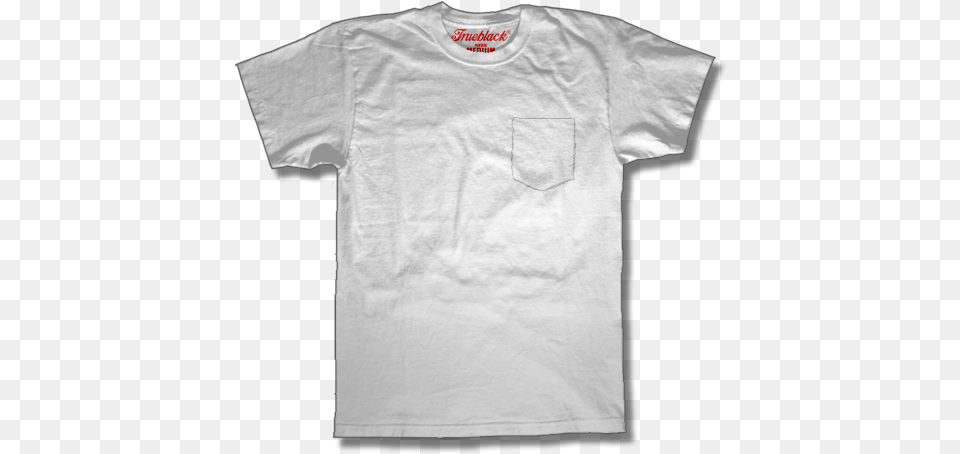 Super Soft 50 50 Pocket T Shirt White White Pocket T Shirt, Clothing, T-shirt Free Png