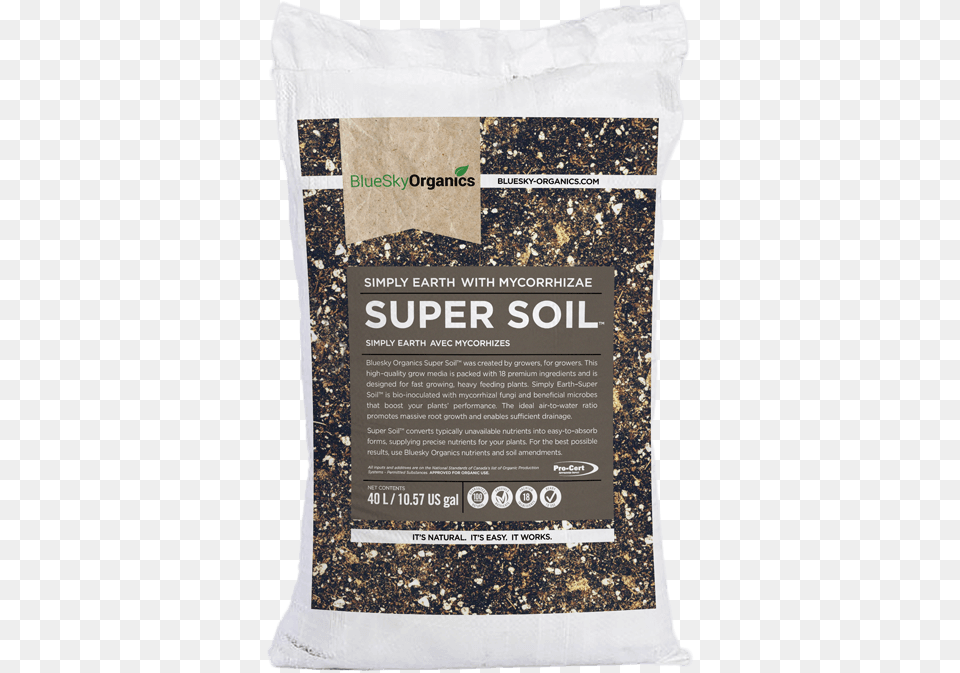 Super Soil Bluesky Organics Blue Sky Organics Super Soil, Food, Grain, Produce, Adult Png