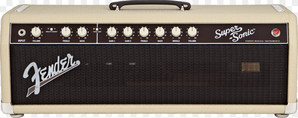 Super Sonic 60 Head Fender Super Sonic 22 Blonde, Amplifier, Electronics Free Png