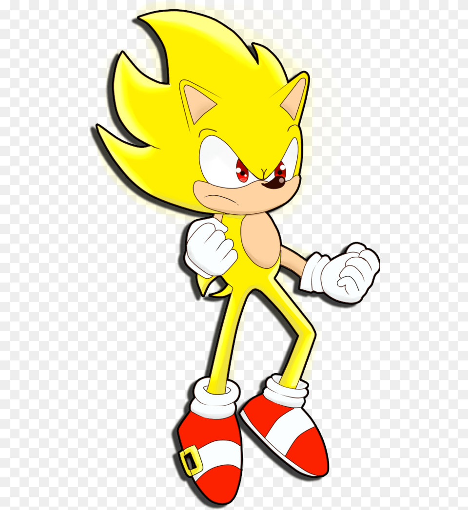 Super Sonic By Hombreloborex Dakx4i5 Cartoon, Baby, Person Png