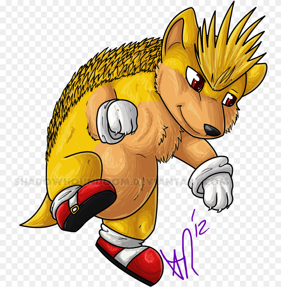 Super Sonic Priggle Cartoon, Book, Comics, Publication, Baby Free Png