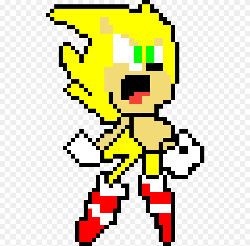 Super Sonic Sprite Illustration, First Aid Png