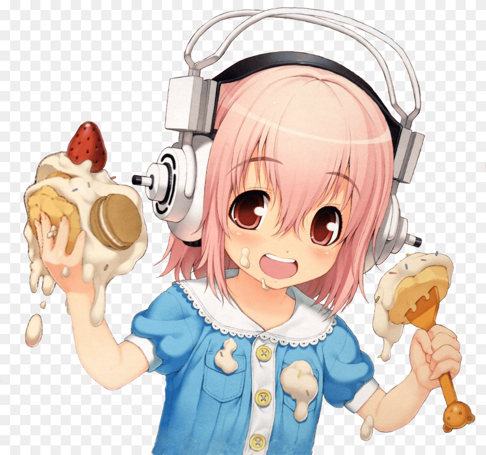 Super Sonico Child, Book, Comics, Publication, Baby Png Image