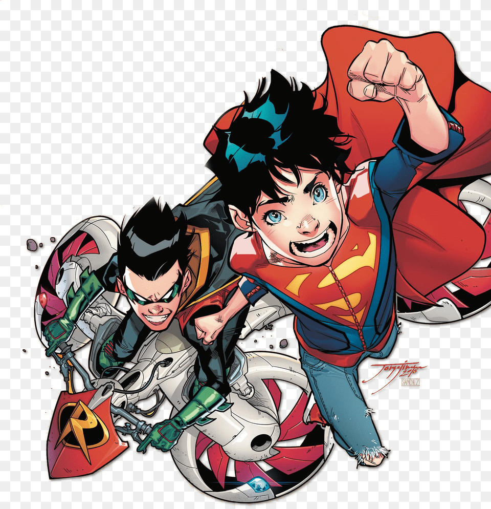 Super Sons Vol 1 When I Grow Up, Book, Comics, Publication, Baby Free Png