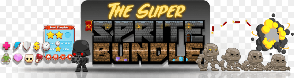Super Sprite Bundle Header Pc Game, Toy Png Image
