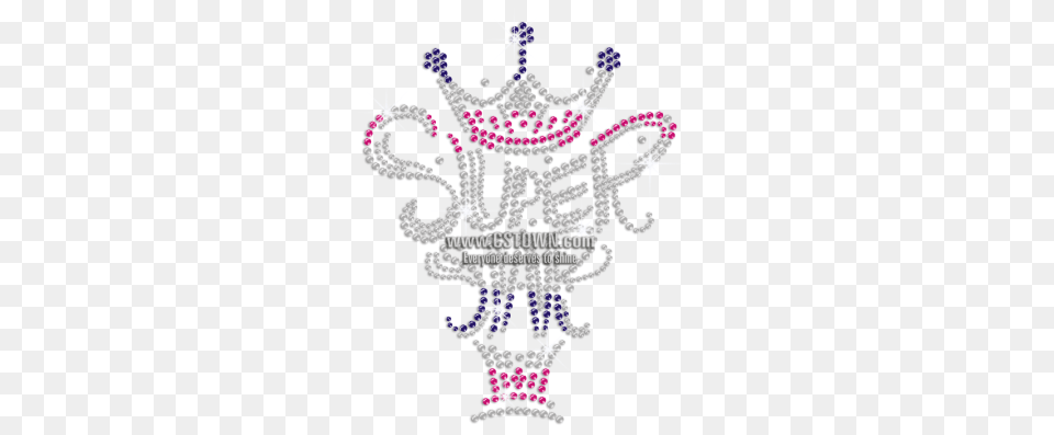 Super Star Crown Hotfix Rhinestone Design Motif Cstown Illustration, Accessories, Chandelier, Lamp, Jewelry Png Image