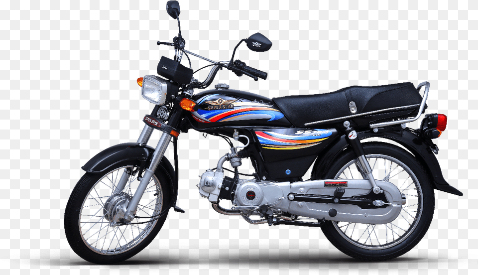 Super Star Hs 70 Motorcycle, Wheel, Machine, Motor, Spoke Free Png