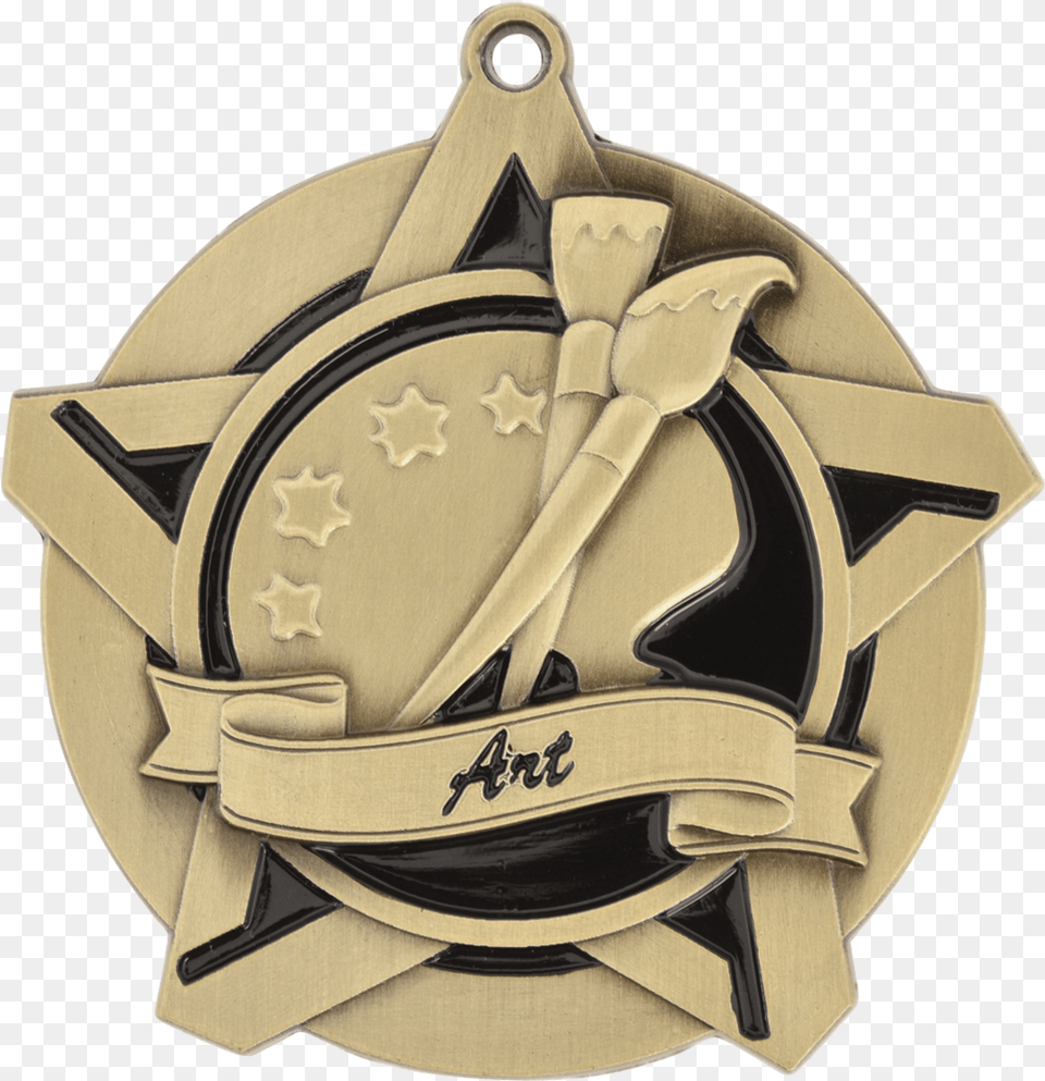 Super Star Medals U2014 The Trophy Case, Gold, Helmet, Emblem, Symbol Png Image