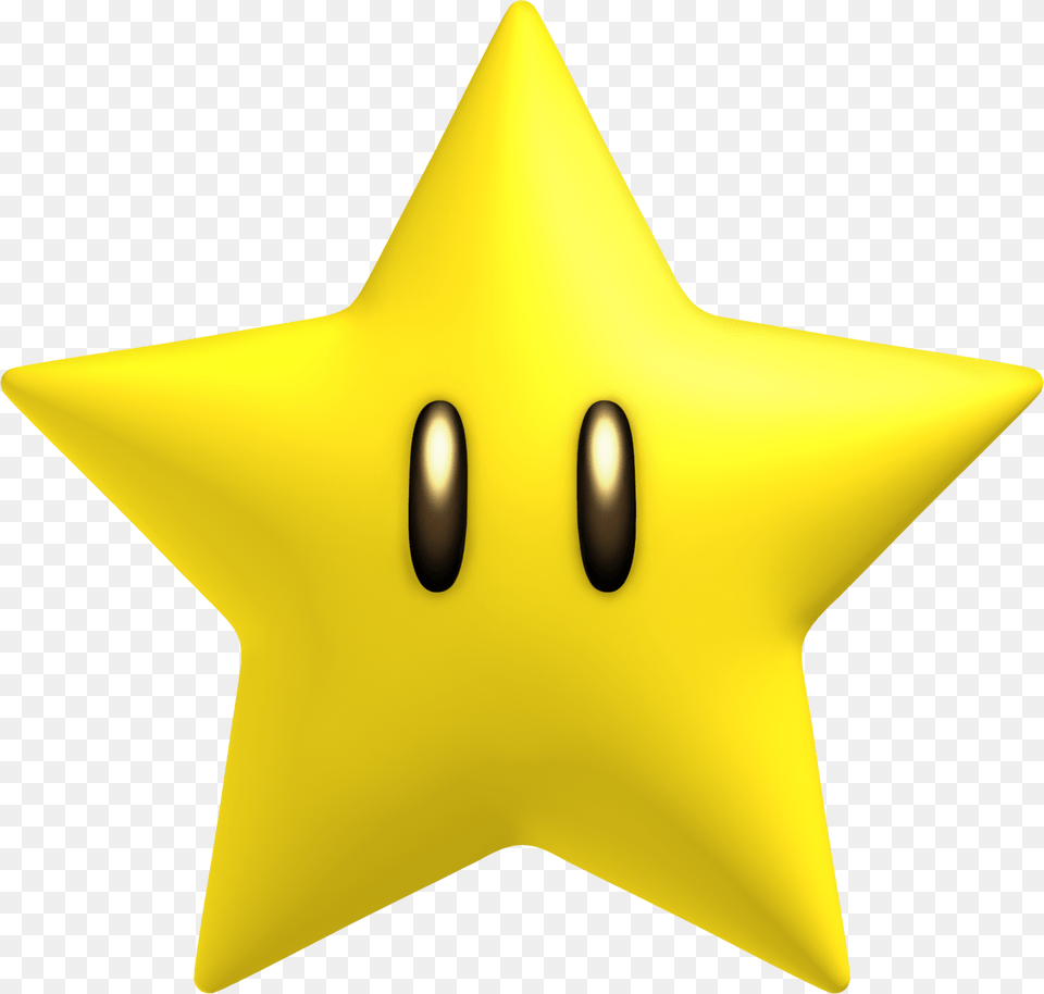 Super Star Nsmb2 Mario Power Ups Star, Star Symbol, Symbol, Animal, Fish Png Image