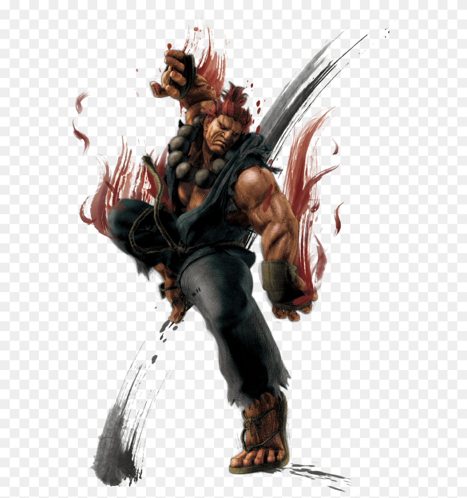 Super Street Fighter 4 Akuma, Person, Face, Head, Body Part Free Transparent Png