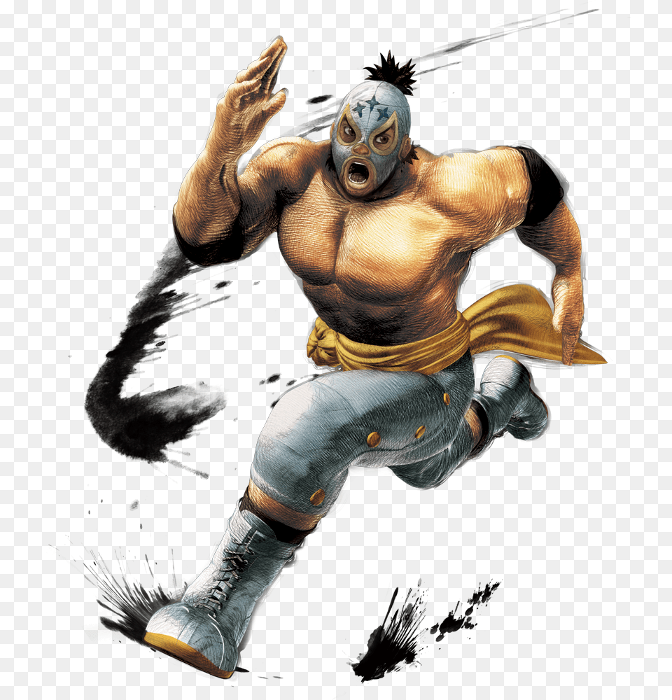 Super Street Fighter 4 El Fuerte, Adult, Person, Man, Male Free Transparent Png