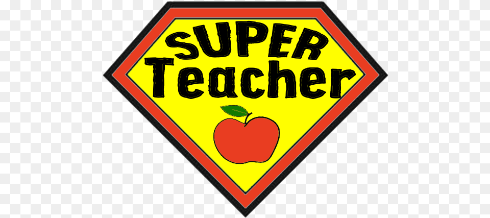 Super Teacher, Sign, Symbol Free Png Download