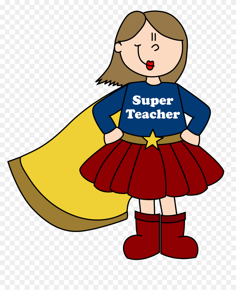 Super Teacher Clip Art Vectors Make It Great, Skirt, Clothing, Person, Baby Free Transparent Png