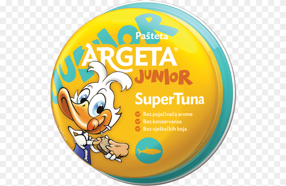 Super Tuna Junior Argeta 95g Cd, Plate Png Image