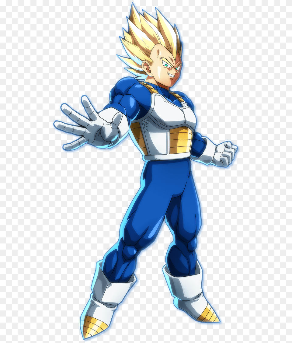 Super Vegeta Db Fighterz Dragon Ball Fighterz Characters, Book, Comics, Publication, Baby Free Png Download