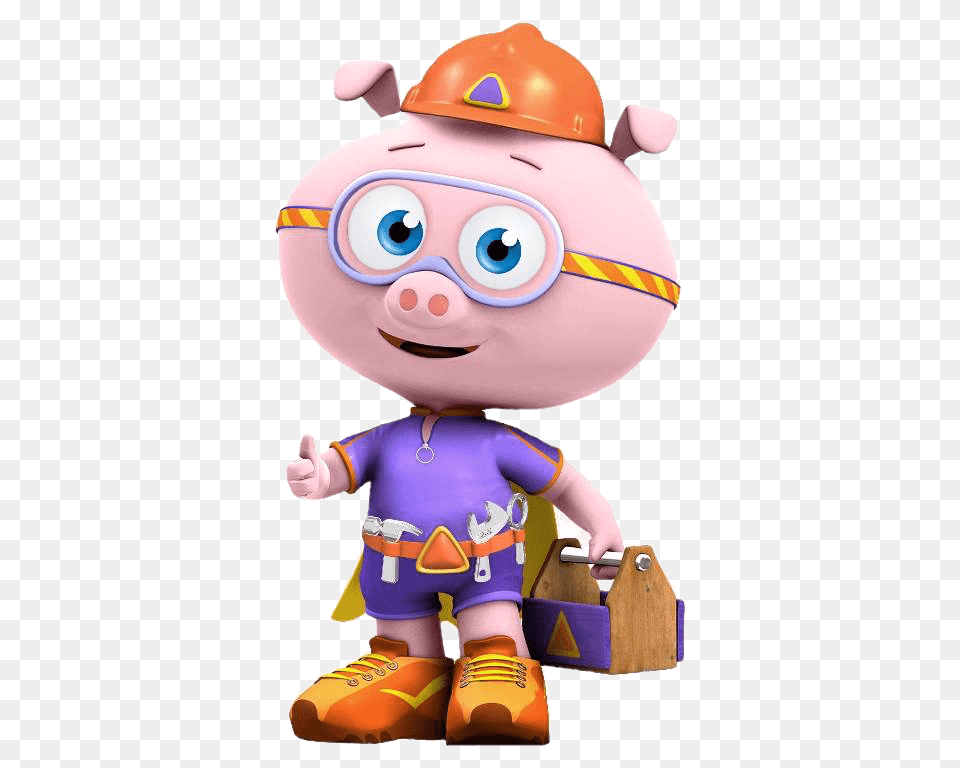 Super Why Pig Thumb Up, Baby, Person Free Png Download