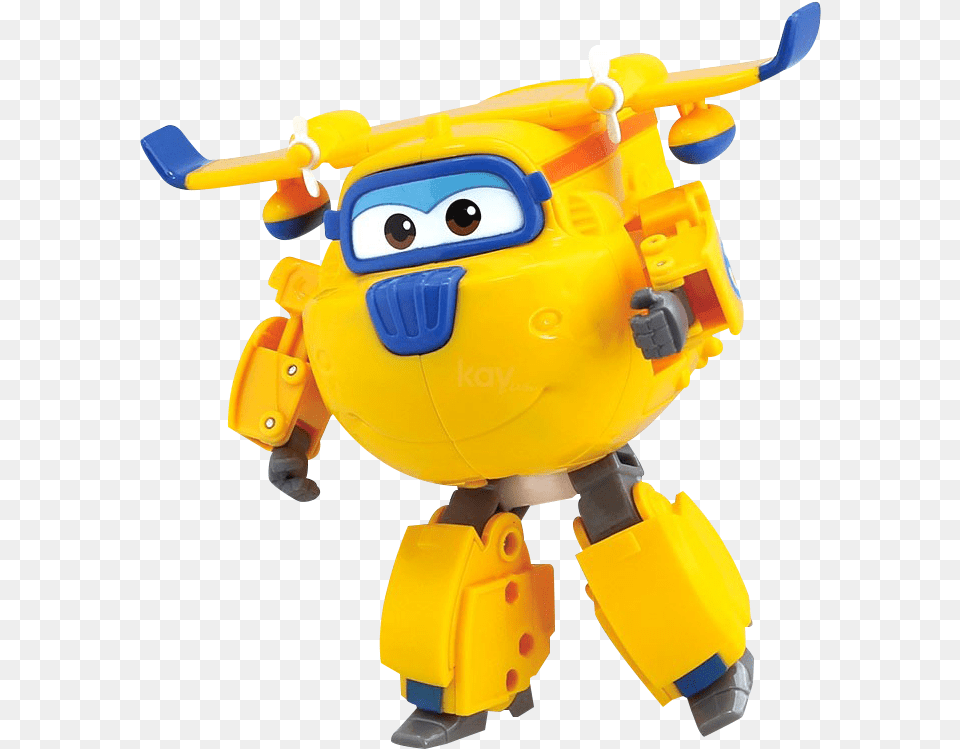 Super Wings Donnie, Toy, Robot Free Png