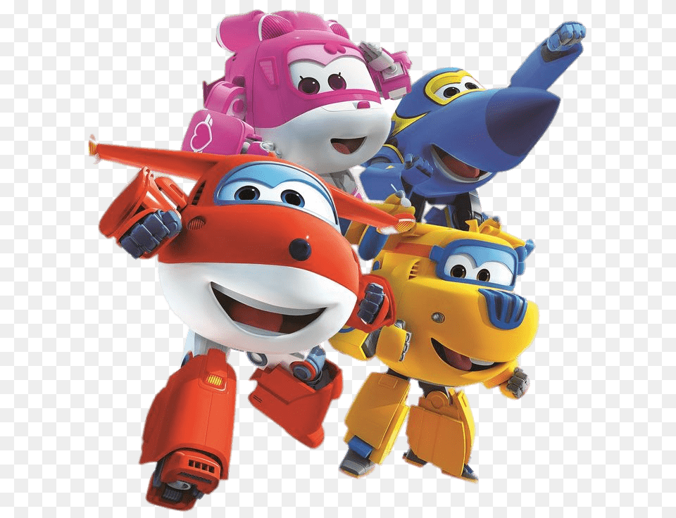 Super Wings Friends, Robot, Toy Free Transparent Png