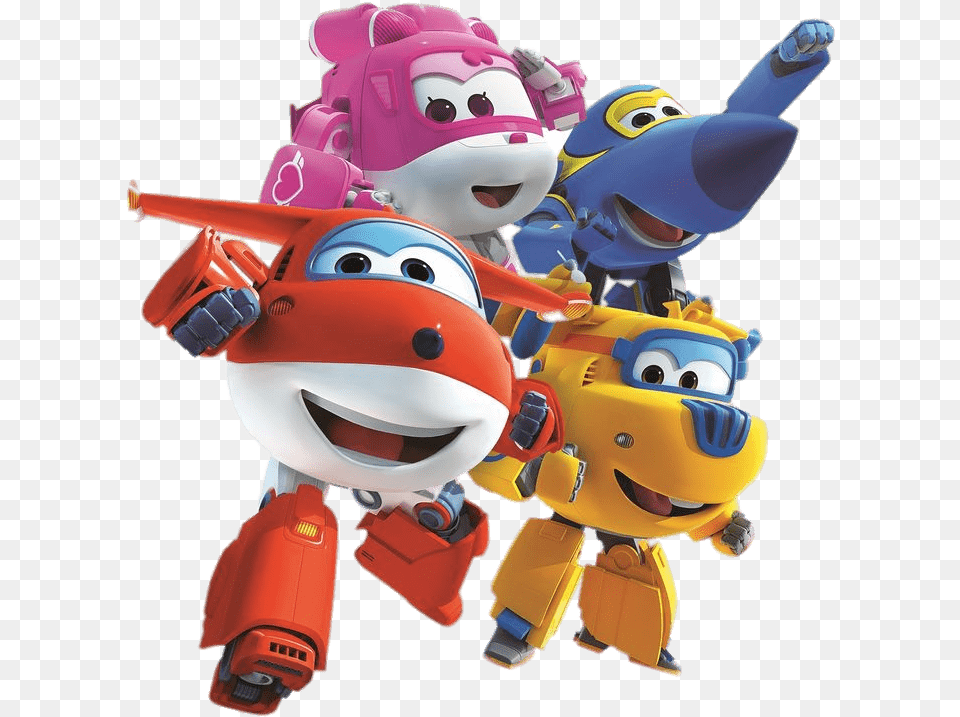 Super Wings Friends Super Wings High Resolution, Robot, Toy Free Png Download