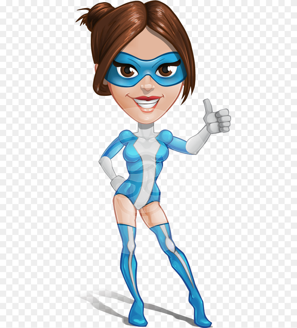 Super Woman Cartoon Vector Hero Character Aka Lily Woman Superhero Cartoon Characters, Book, Publication, Comics, Adult Png