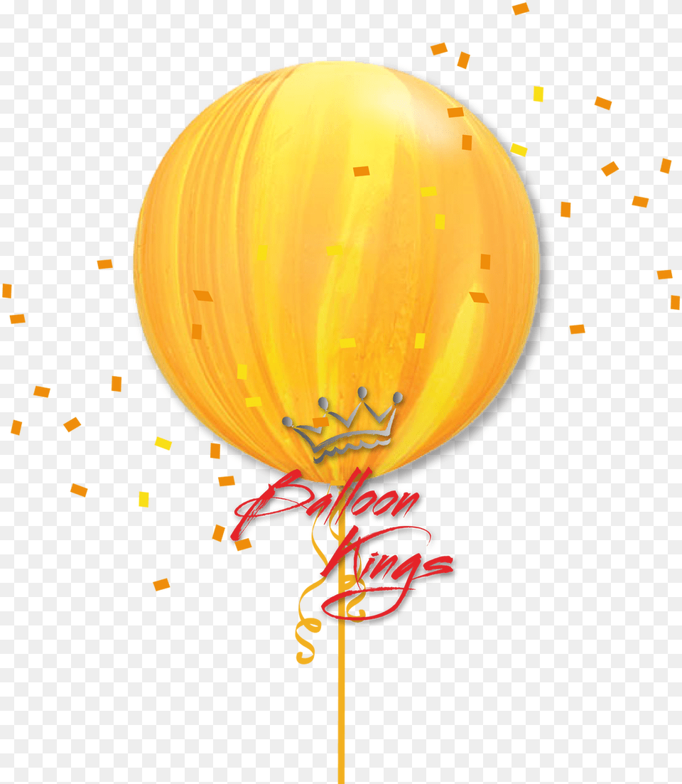 Superagate Yellow Orange New Years Confetti, Balloon, Aircraft, Transportation, Vehicle Png