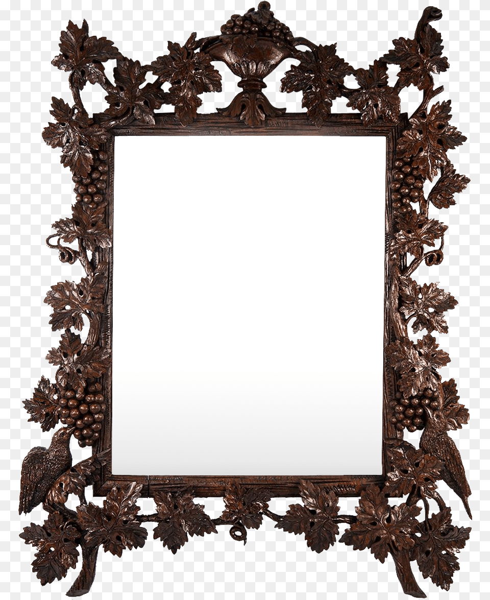 Superb Wood Carving, Mirror, Photography Png Image