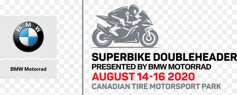 Superbike Doubleheader Presented By Bmw Motorrad U2013 Canadian Mrf Ceat Logo, Vehicle, Motorcycle, Transportation, Sticker Free Transparent Png